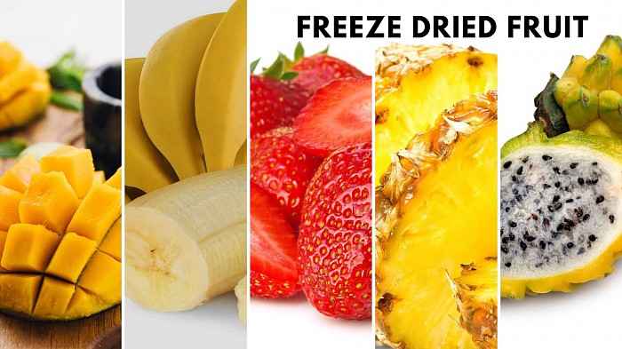 Freeze Dried Fruits, Perfect snack and food ingredients from fresh fruits