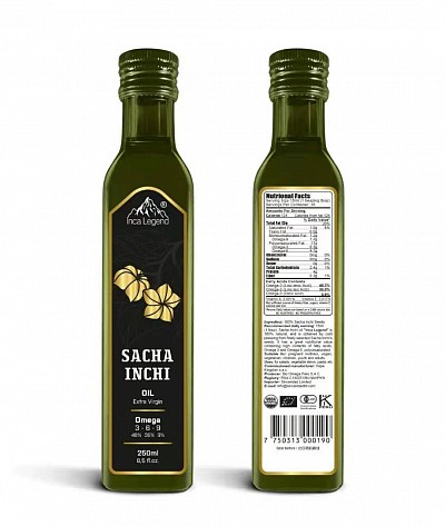Sacha Inchi Oil 250ML, 2021 Golden Label